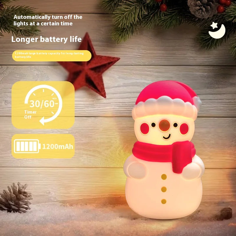 Cute Snowman Night Light